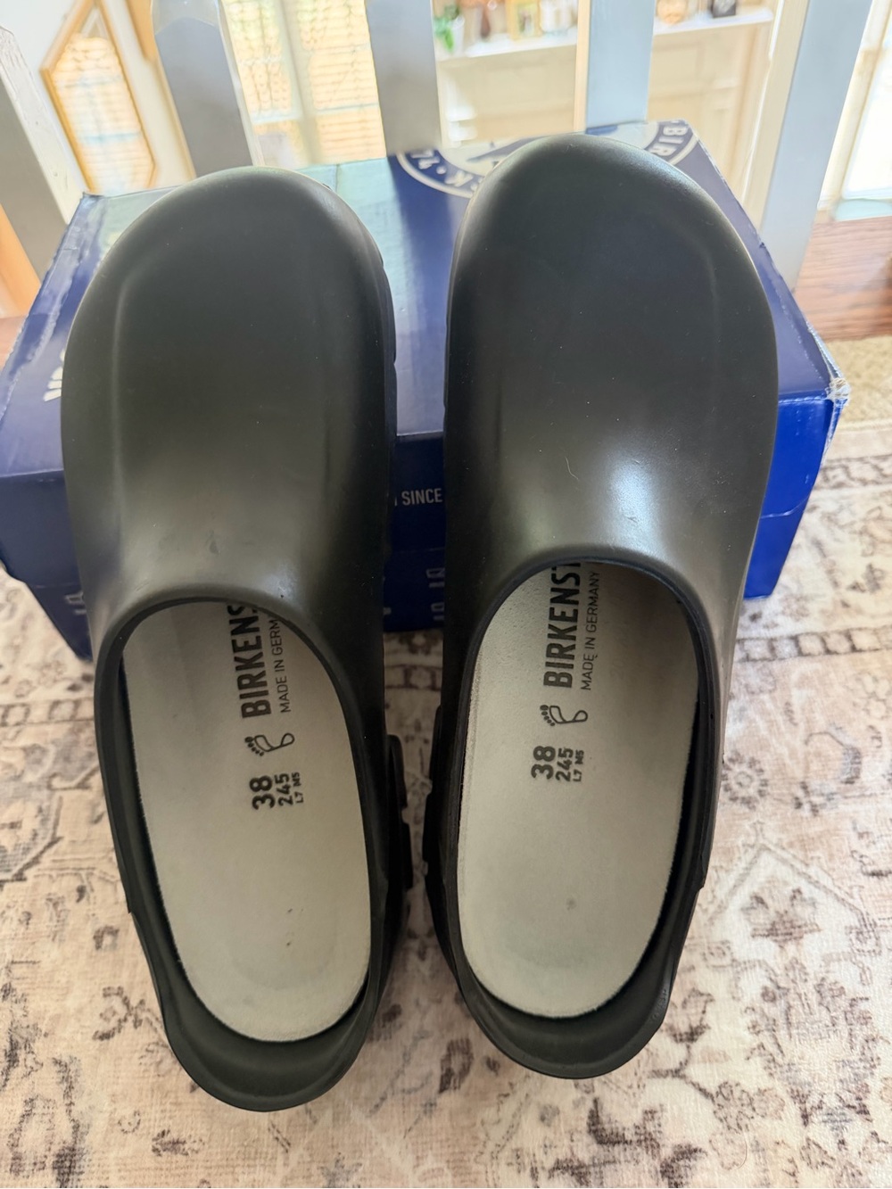 Birkenstock Black Slip-On Professional Clog